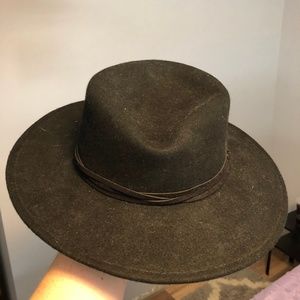 BCBG Black Wool Hat, NWT